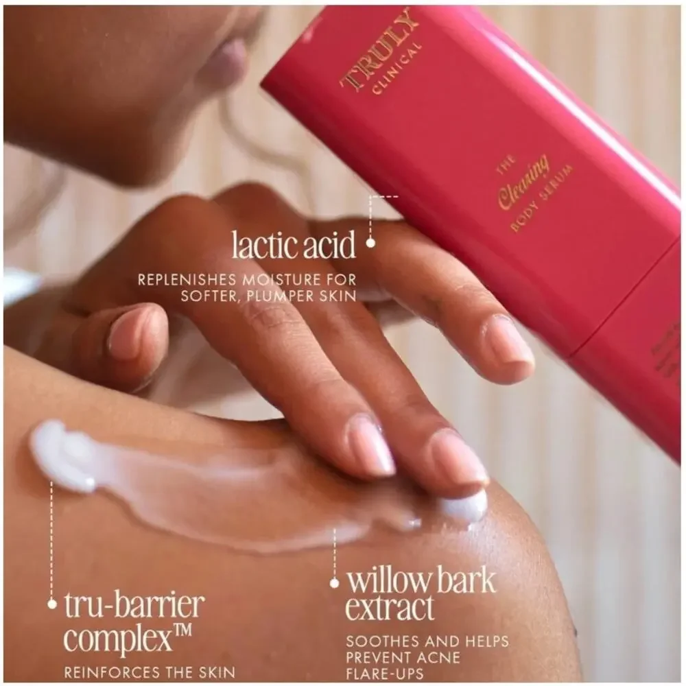 Truly Beauty Clearing Body Serum 3.1 oz Acne Blemish Treatment New